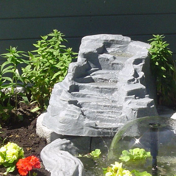 Solar Air Stone Pond | Wayfair